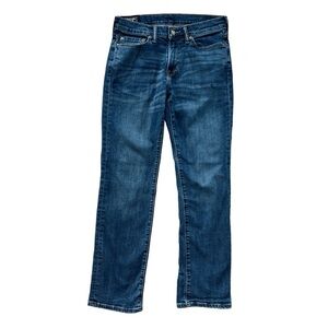 Abercrombie and Fitch Kennan Straight Stretch Jeans Mens 28X30 Medium Denim